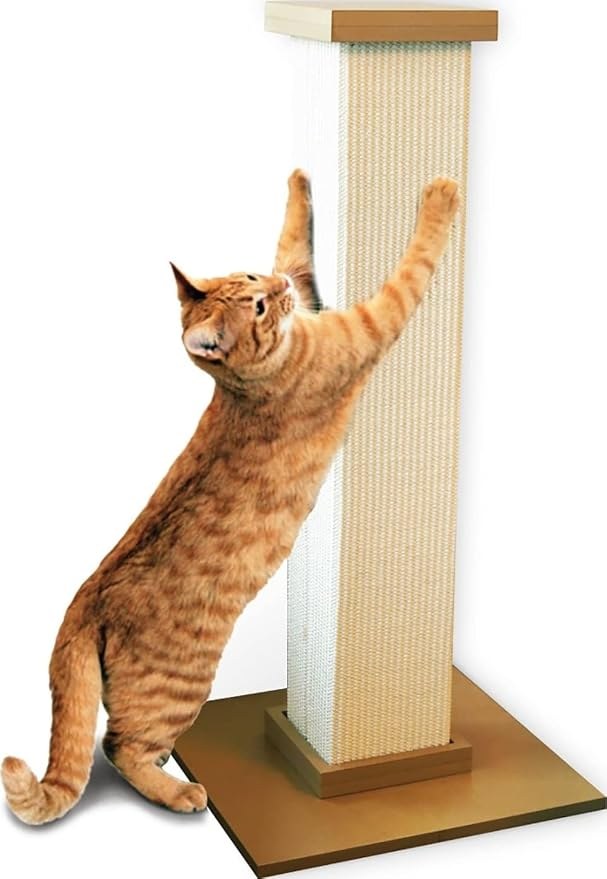 SmartCat Pioneer Pet Ultimate Scratching Post (Beige)