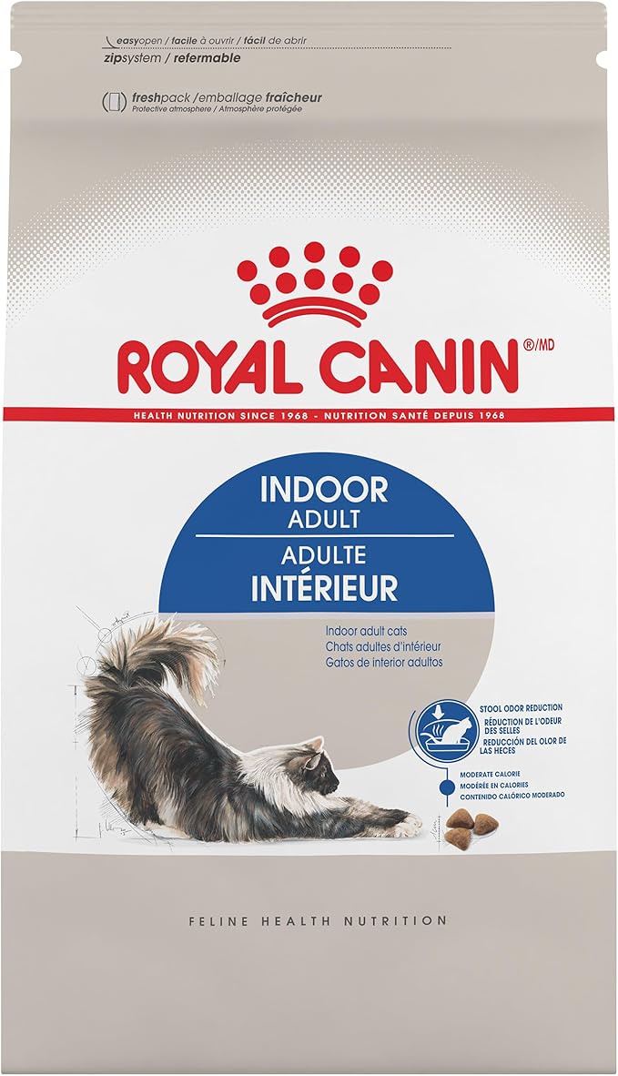 Royal Canin Indoor Adult Dry Cat Food (15lb)