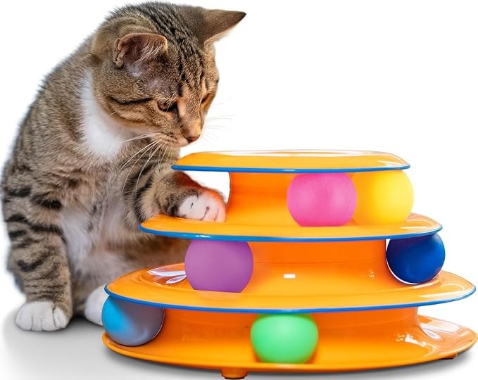 Catstages Tower of Tracks Interactive Cat Toy