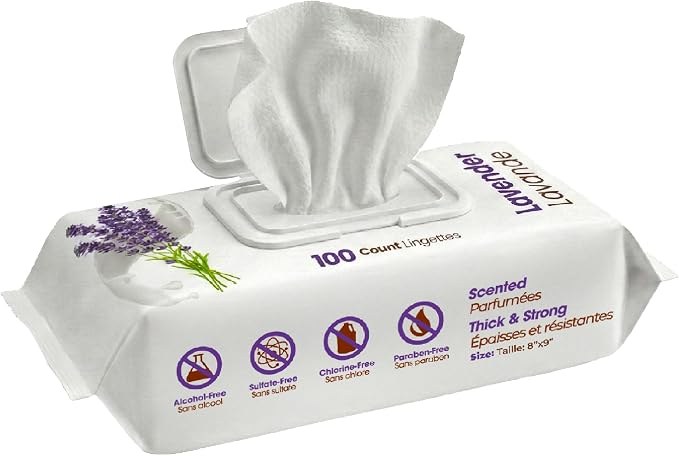 Best Pet Supplies Dog Wipes Lavender 100 Count