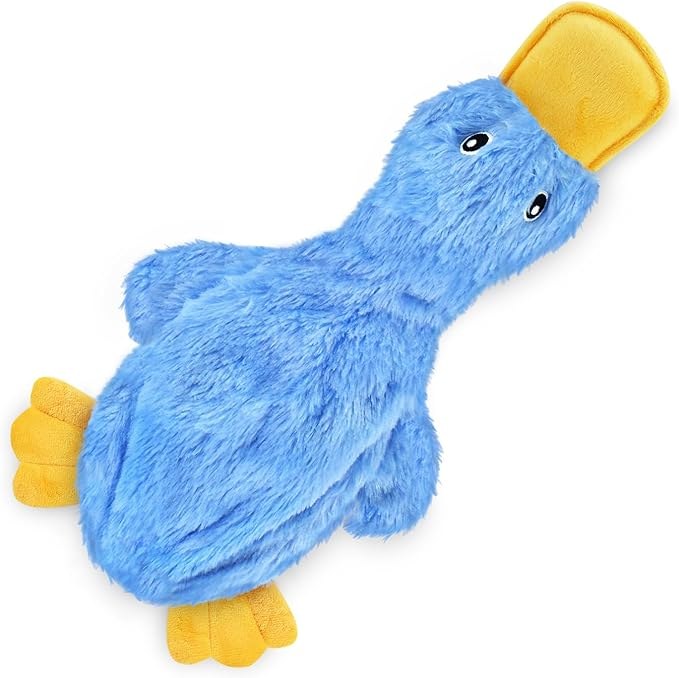 Best Pet Supplies Crinkle Duck Squeaky Dog Toy